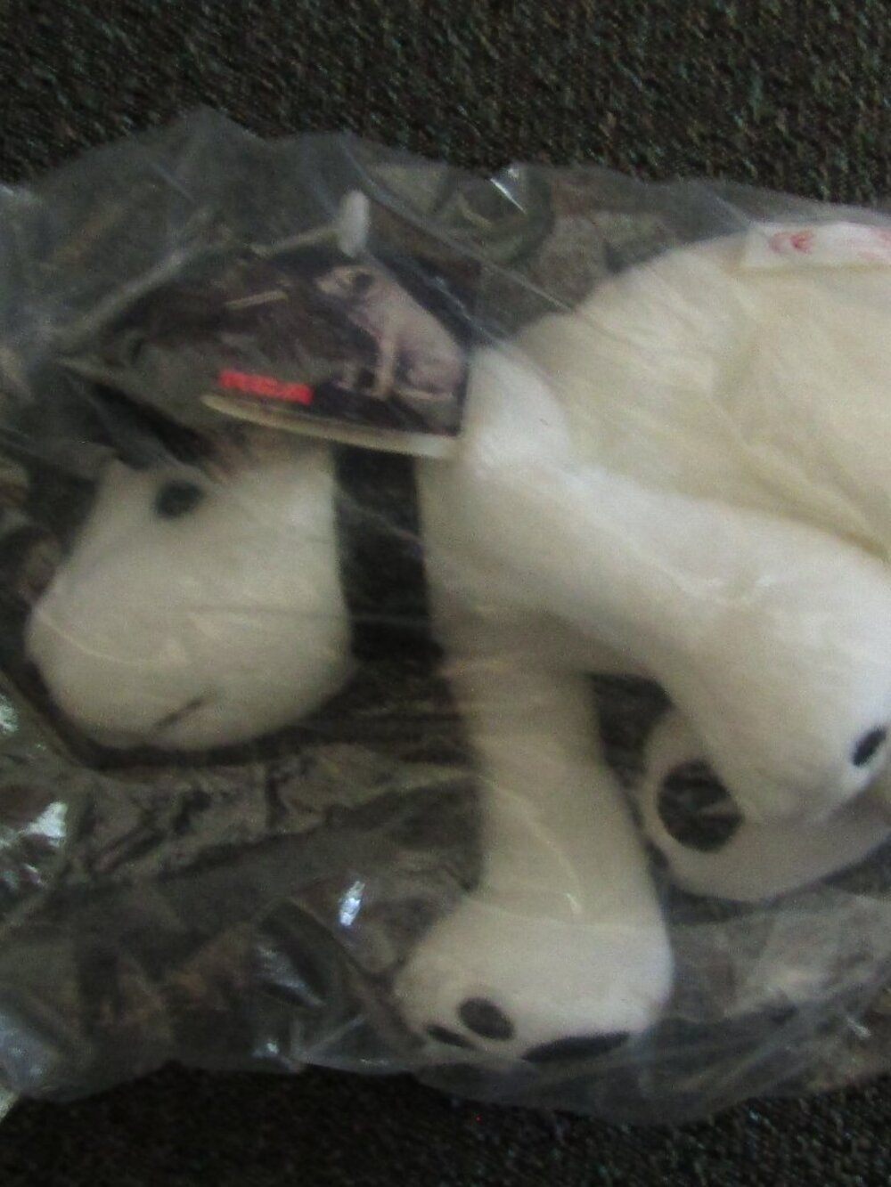 Vintag RCA VICTOR ADVERTISING Plush DOG NIPPER Sealed "His Master's Voice" Dog 6